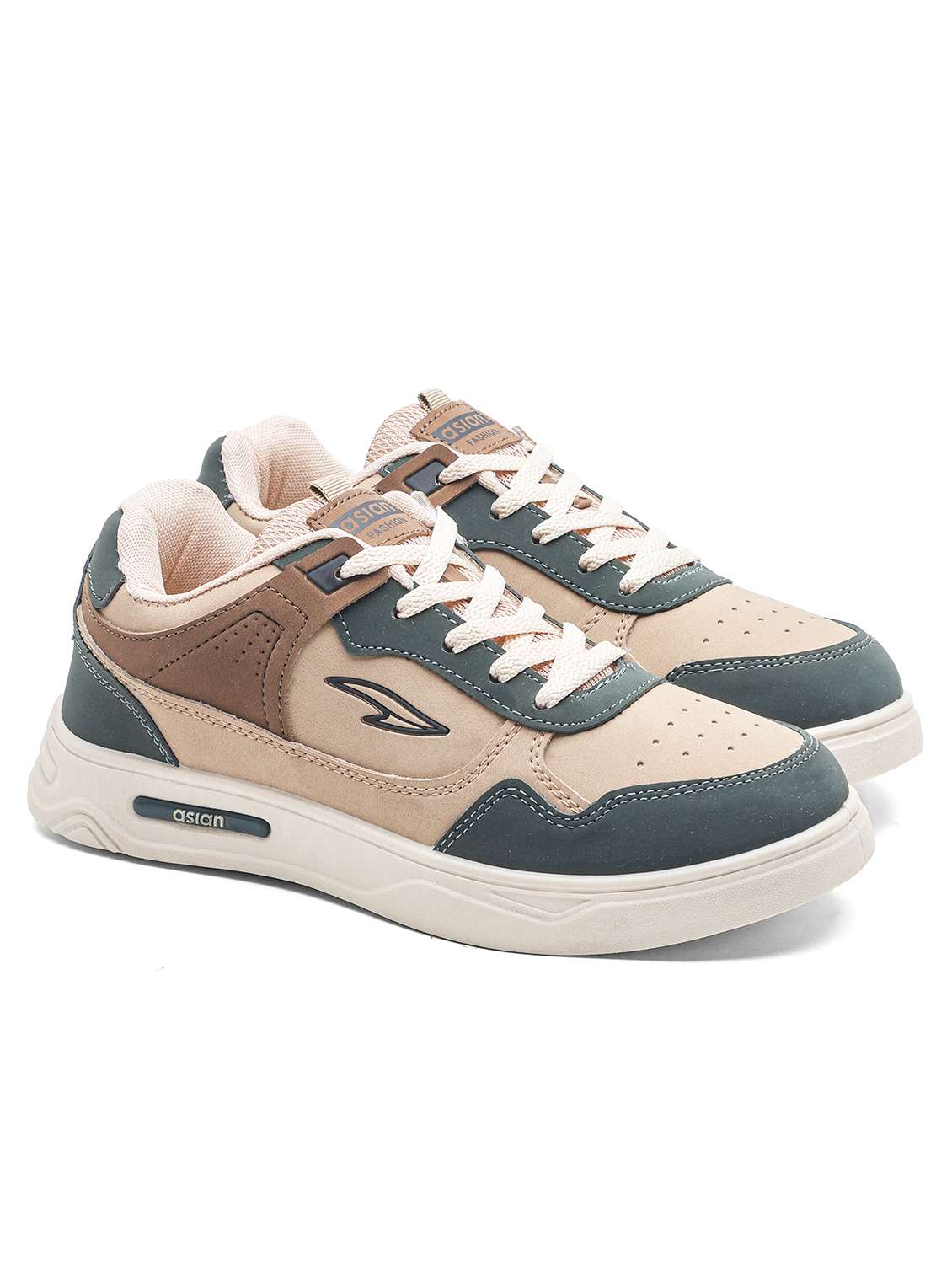 men color block lace up sneaker - 22406511 -  Standard Image - 1