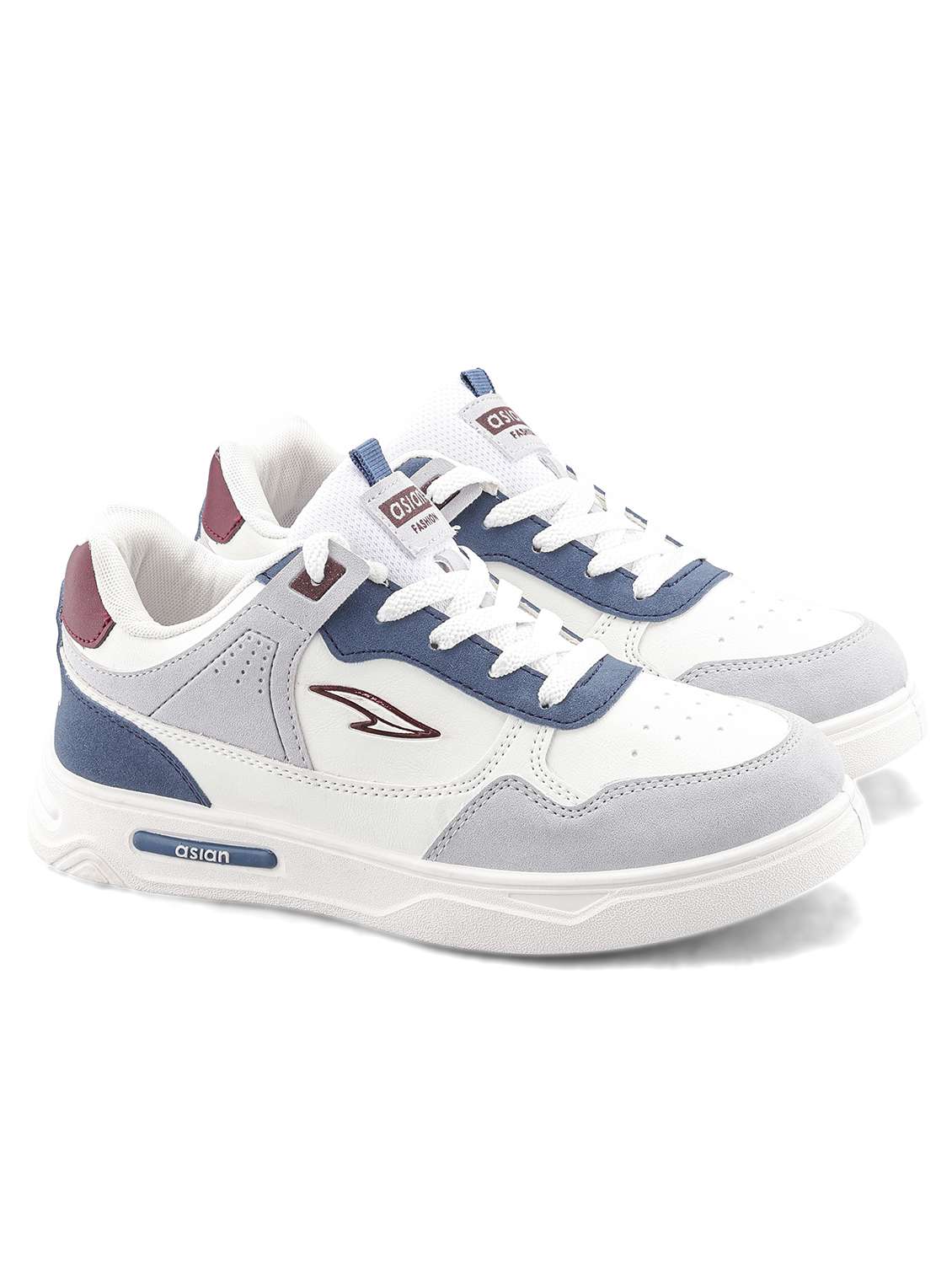 men color block lace up sneaker - 22406512 -  Standard Image - 1