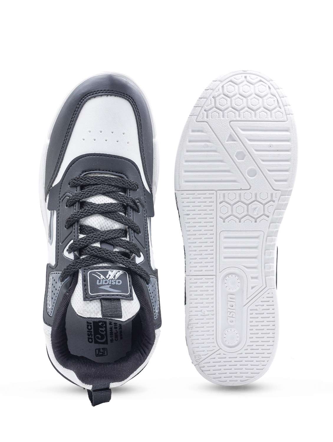 men color block lace up sneaker - 22406524 -  Standard Image - 4