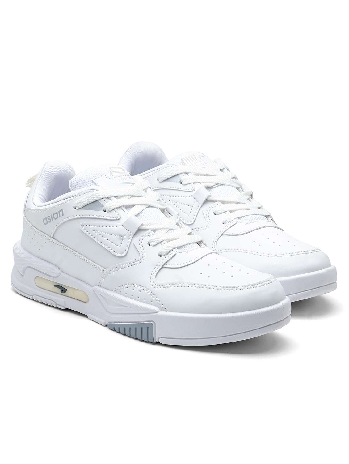 men solid lace up sneaker - 22406532 -  Standard Image - 1