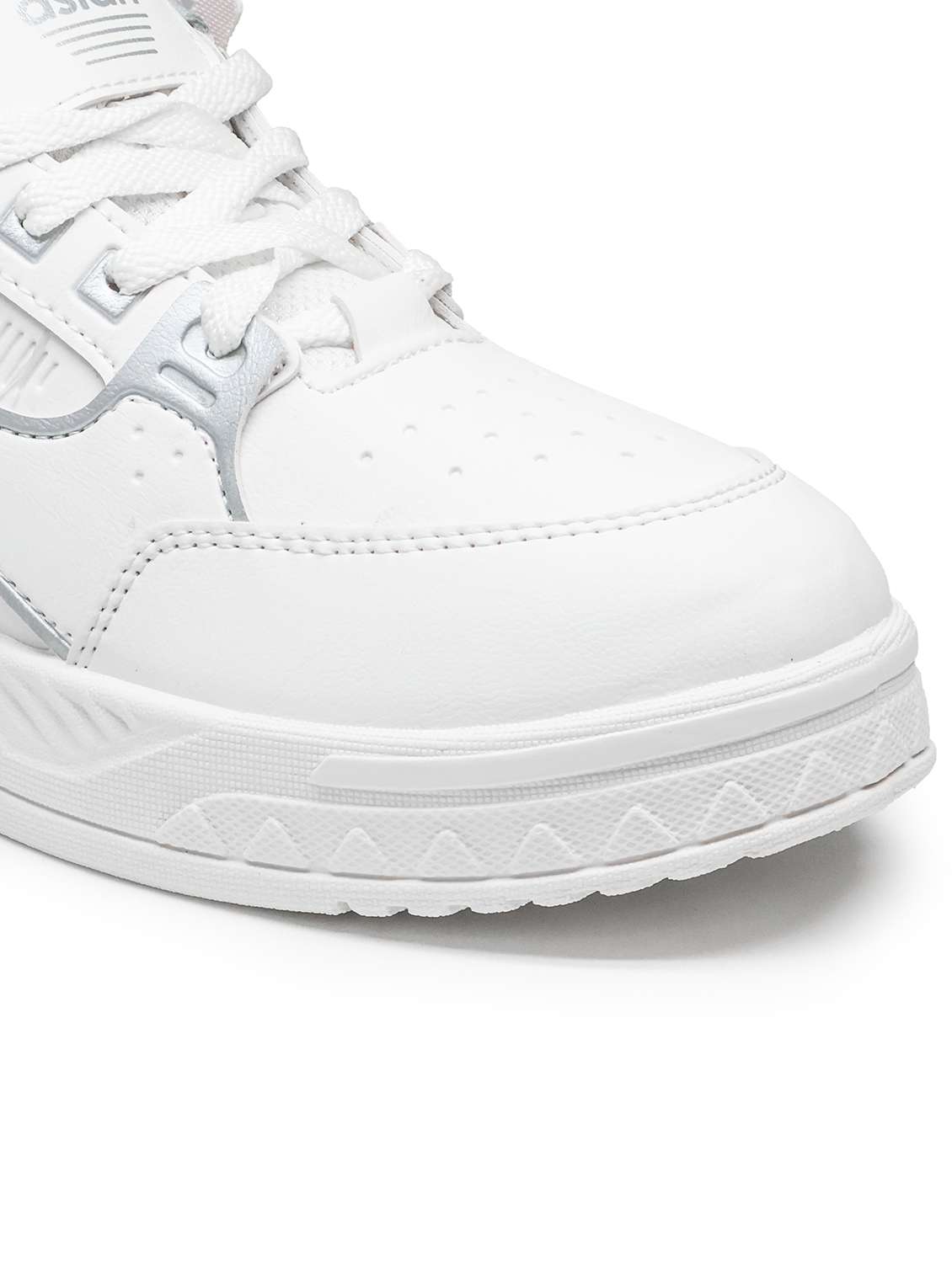 men solid lace up sneaker - 22406542 -  Standard Image - 4