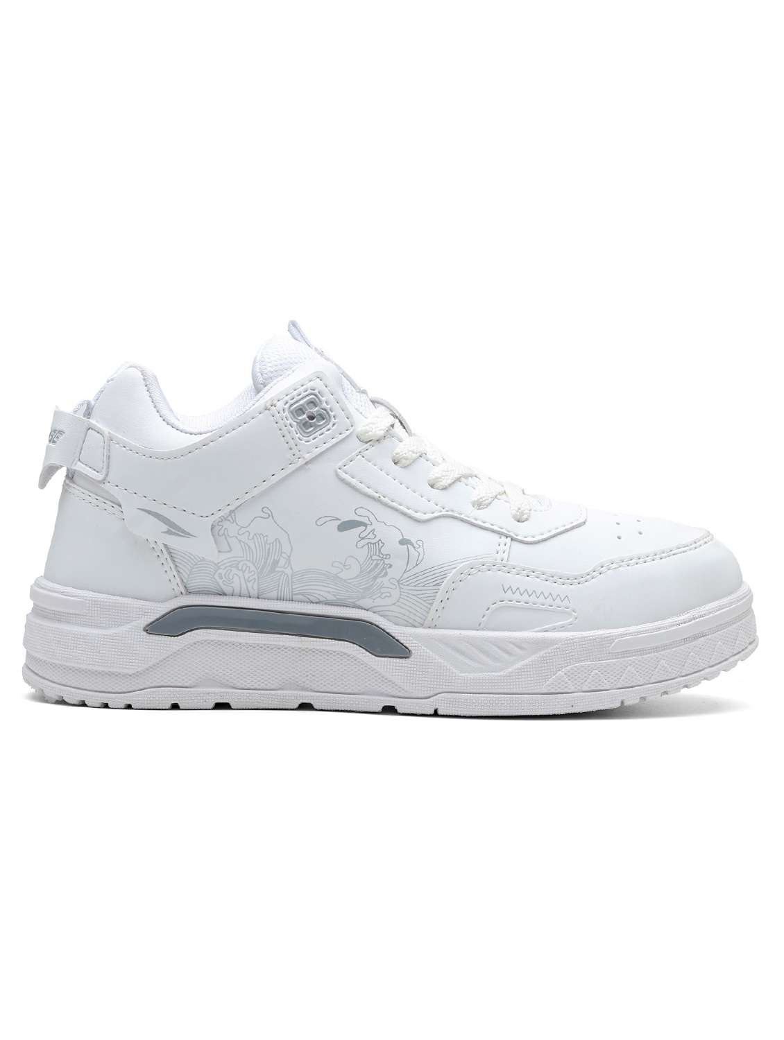 men solid lace up sneaker - 22406547 -  Standard Image - 1