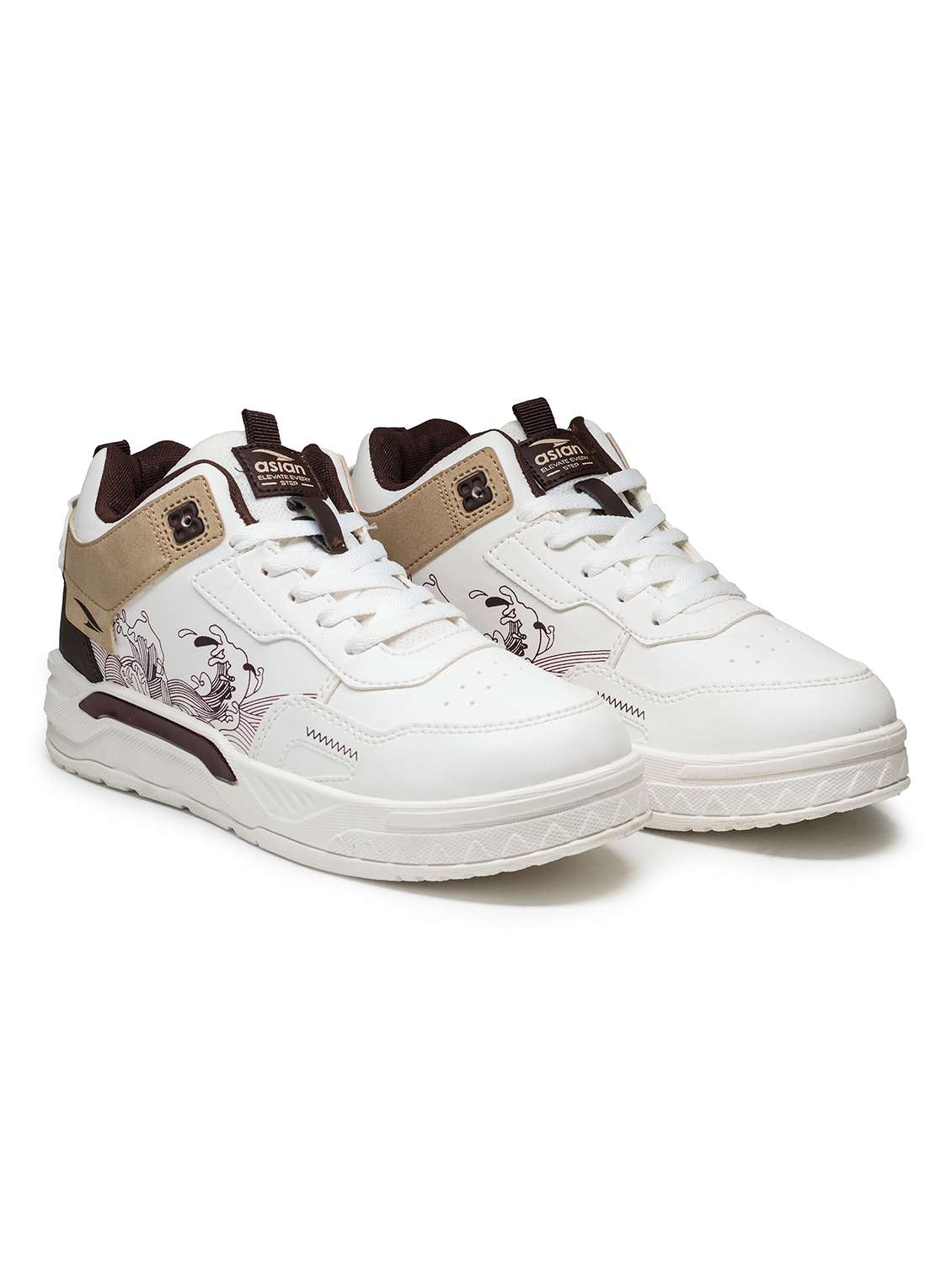 men color block lace up sneaker - 22406549 -  Standard Image - 1