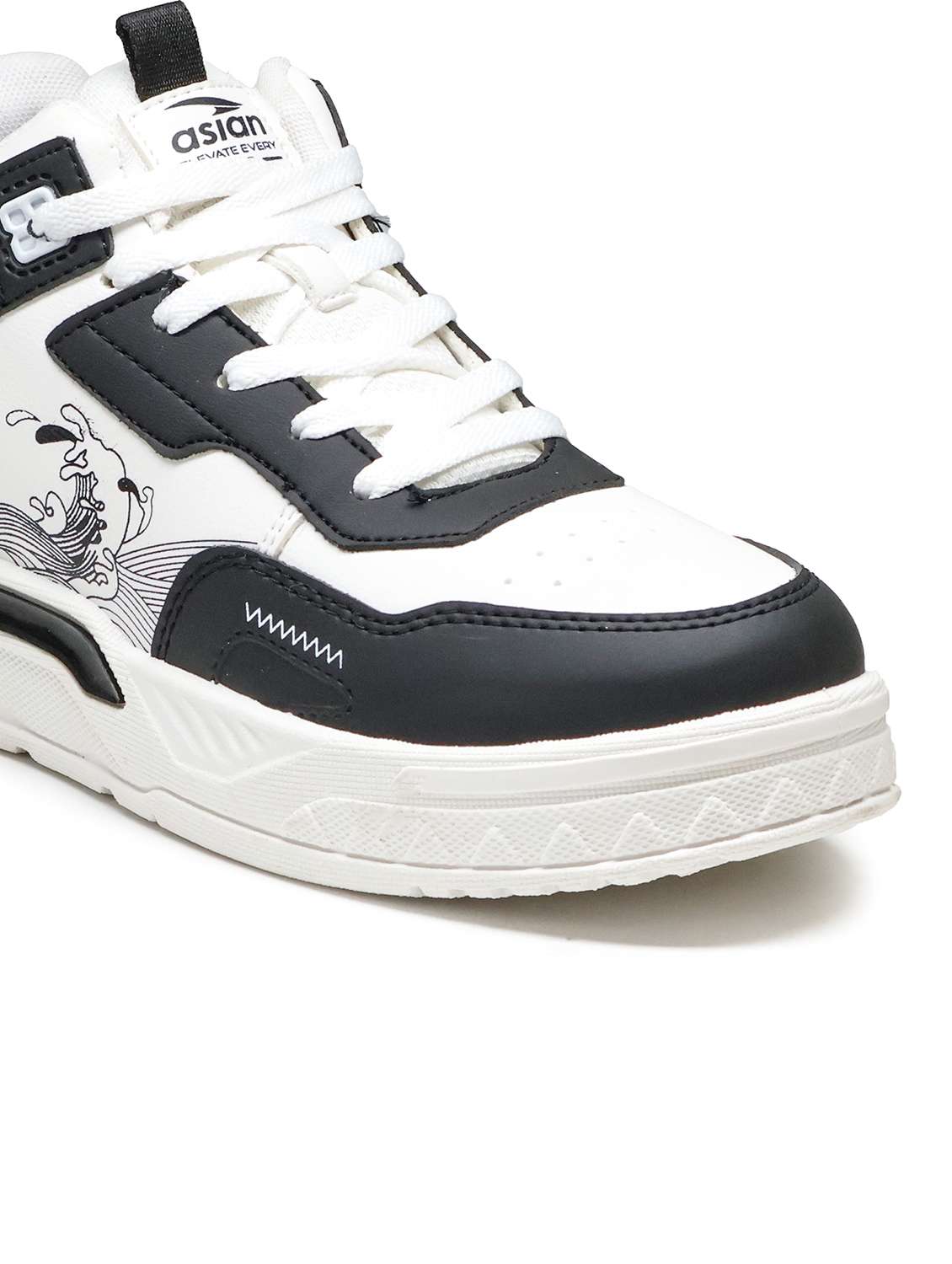 men color block lace up sneaker - 22406550 -  Standard Image - 4