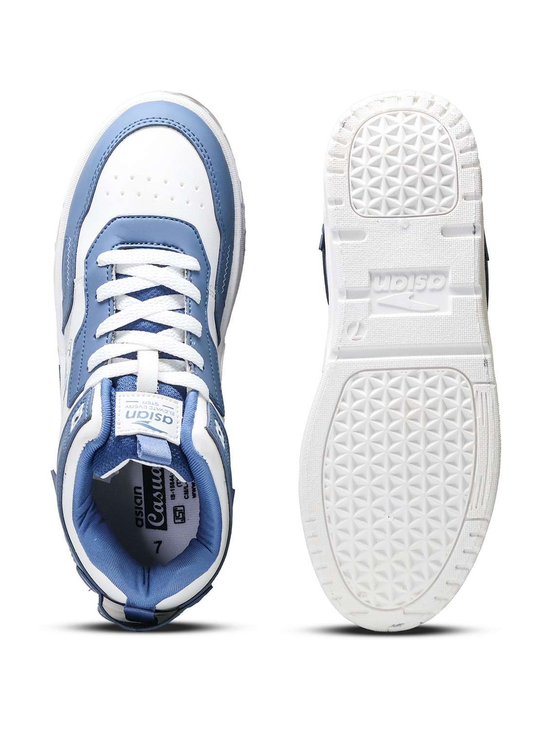 men color block lace up sneaker - 22406552 -  Standard Image - 4