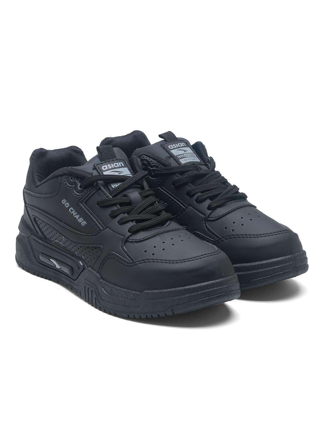 men solid lace up sneaker - 22406558 -  Standard Image - 1