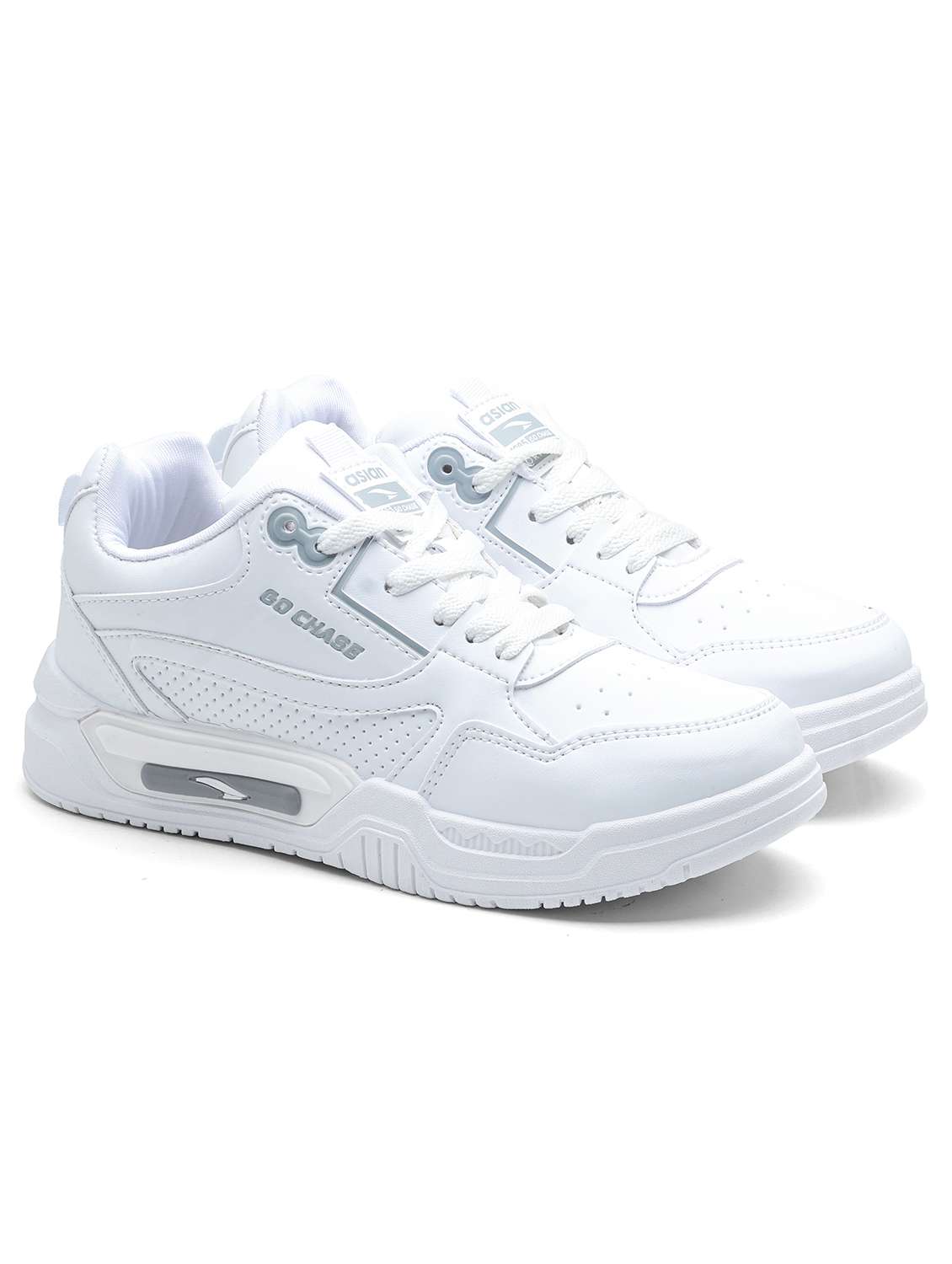 men solid lace up sneaker - 22406560 -  Standard Image - 1