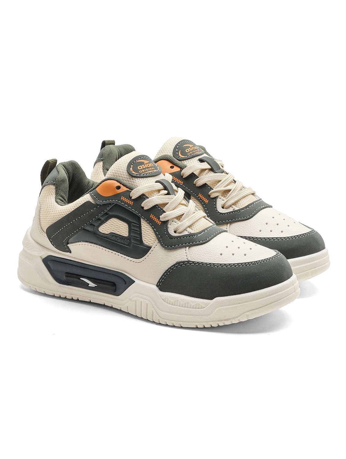 men color block lace up sneaker - 22406563 -  Standard Image - 1