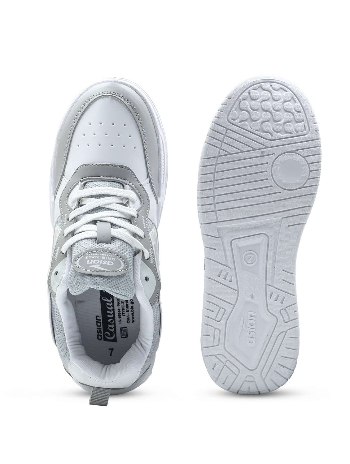 men color block lace up sneaker - 22406566 -  Standard Image - 4