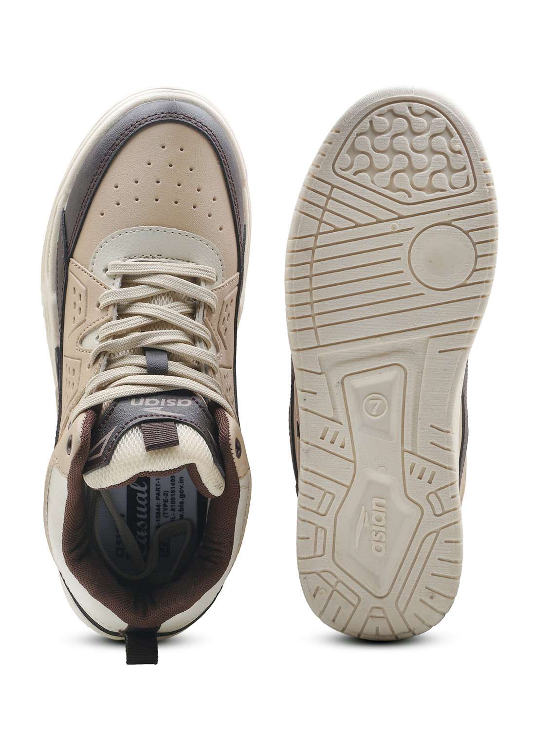 men color block lace up sneaker - 22406571 -  Standard Image - 4