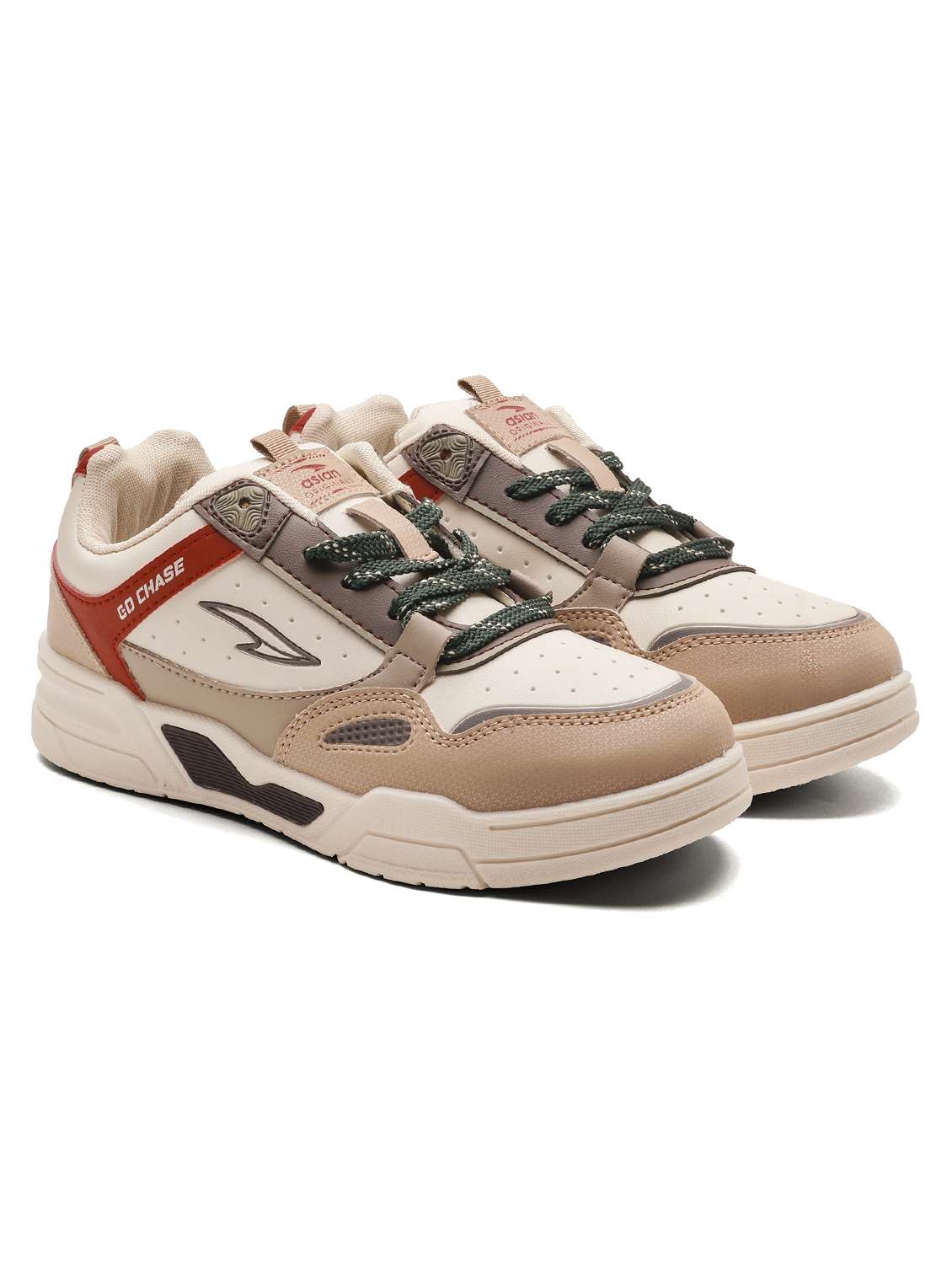 men color block lace up sneaker - 22406574 -  Standard Image - 1