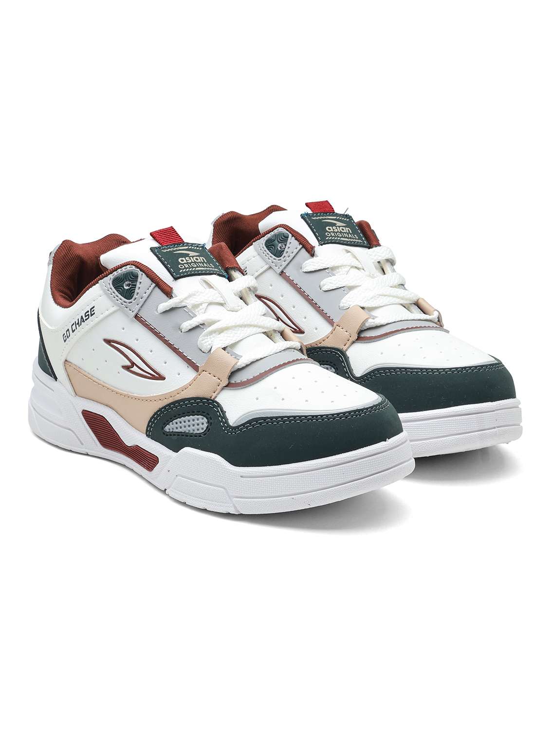 men color block lace up sneaker - 22406576 -  Standard Image - 1