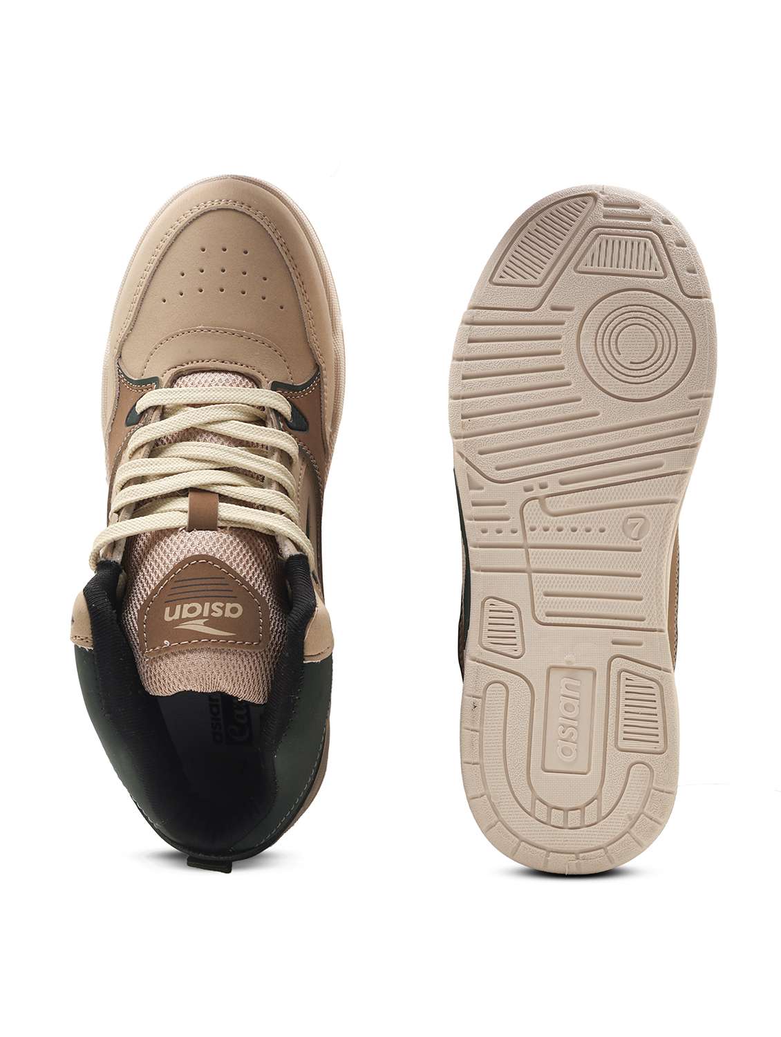 men color block lace up sneaker - 22406582 -  Standard Image - 4