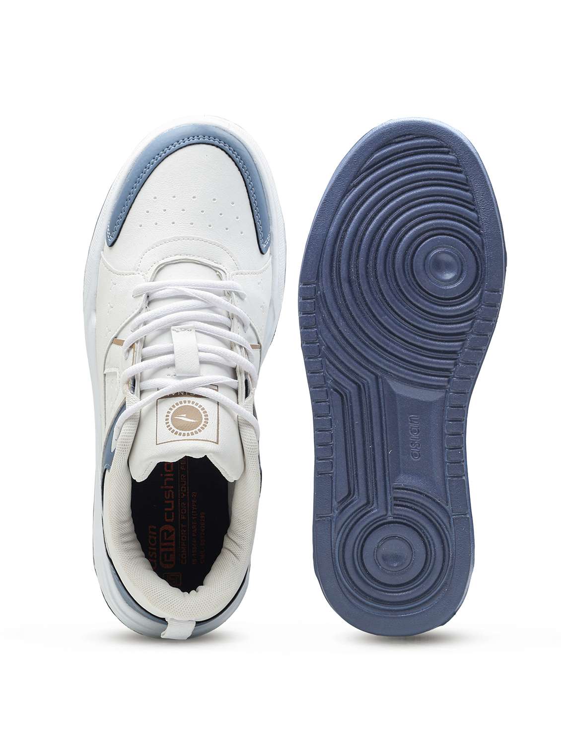 men color block lace up sneaker - 22406597 -  Standard Image - 4