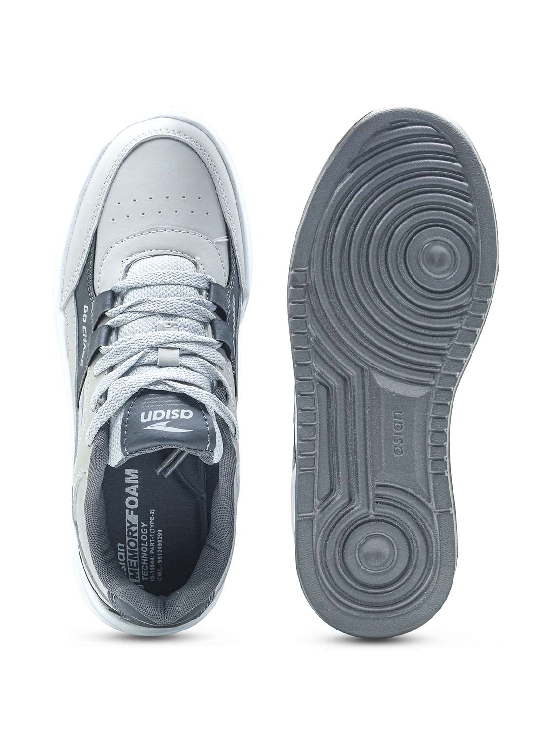 men color block lace up sneaker - 22406599 -  Standard Image - 4