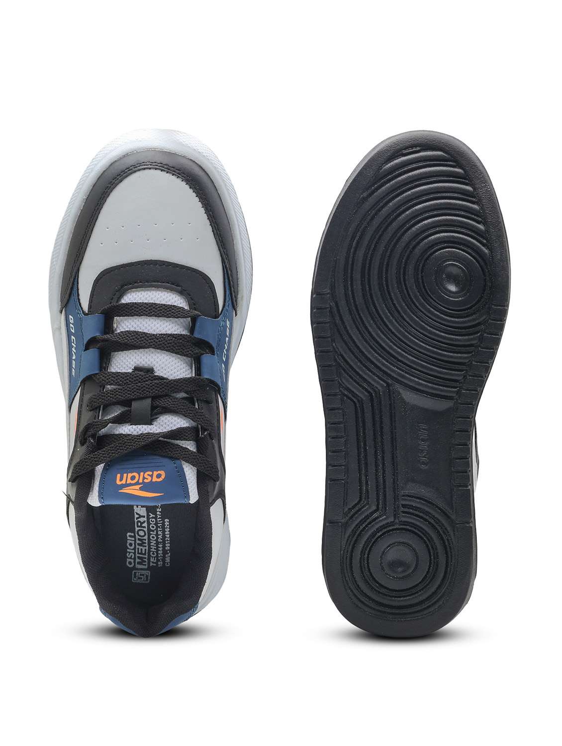 men color block lace up sneaker - 22406602 -  Standard Image - 4
