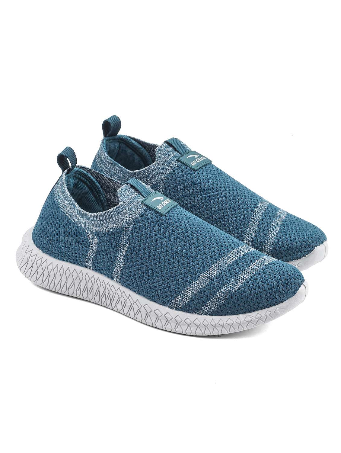 men striped slip on shoe - 22406607 -  Standard Image - 1