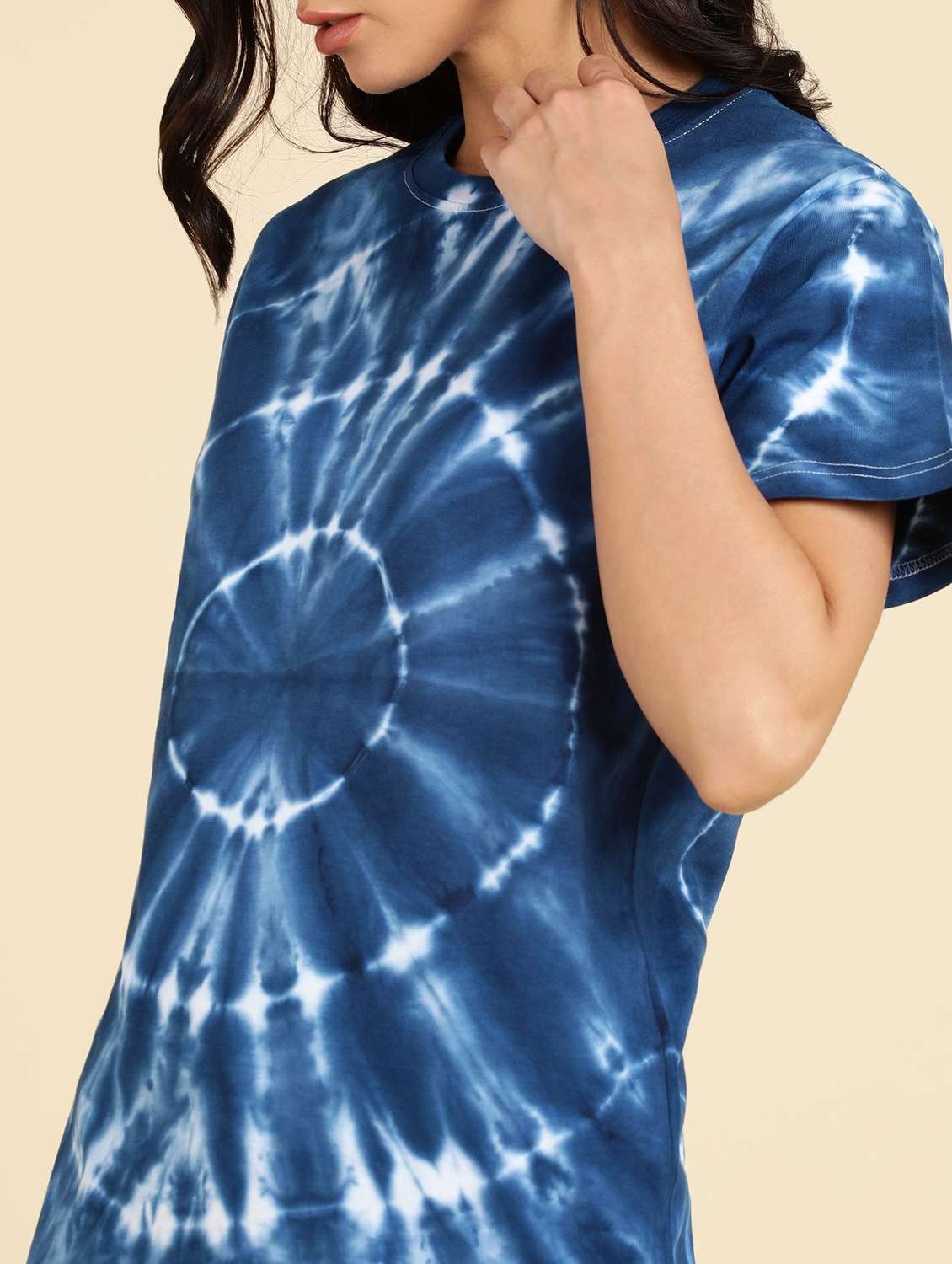 women tie & dye short sleeve t-shirt - 22407145 -  Standard Image - 1