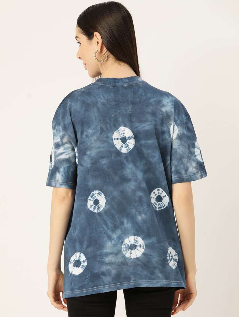 women tie & dye short sleeve t-shirt - 22407155 -  Standard Image - 1