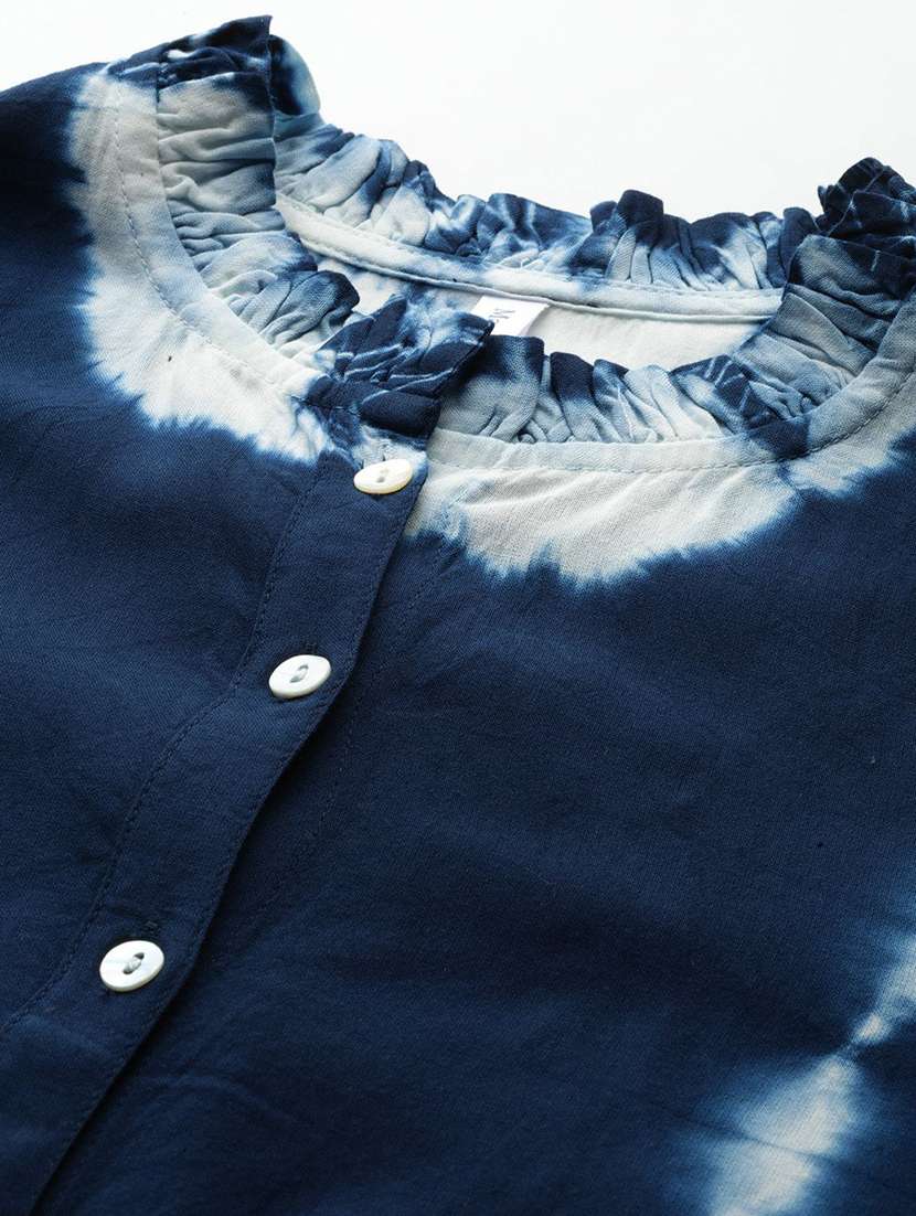 printed viscose spread collar regular shirt - 22407503 -  Standard Image - 1