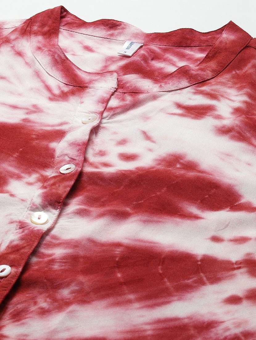 women printed  multi colored viscose regular shirt - 22407550 -  Standard Image - 1