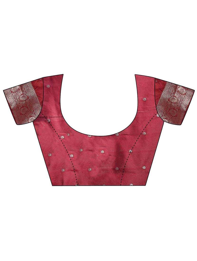 women self design banarasi saree with blouse - 22408132 -  Standard Image - 4