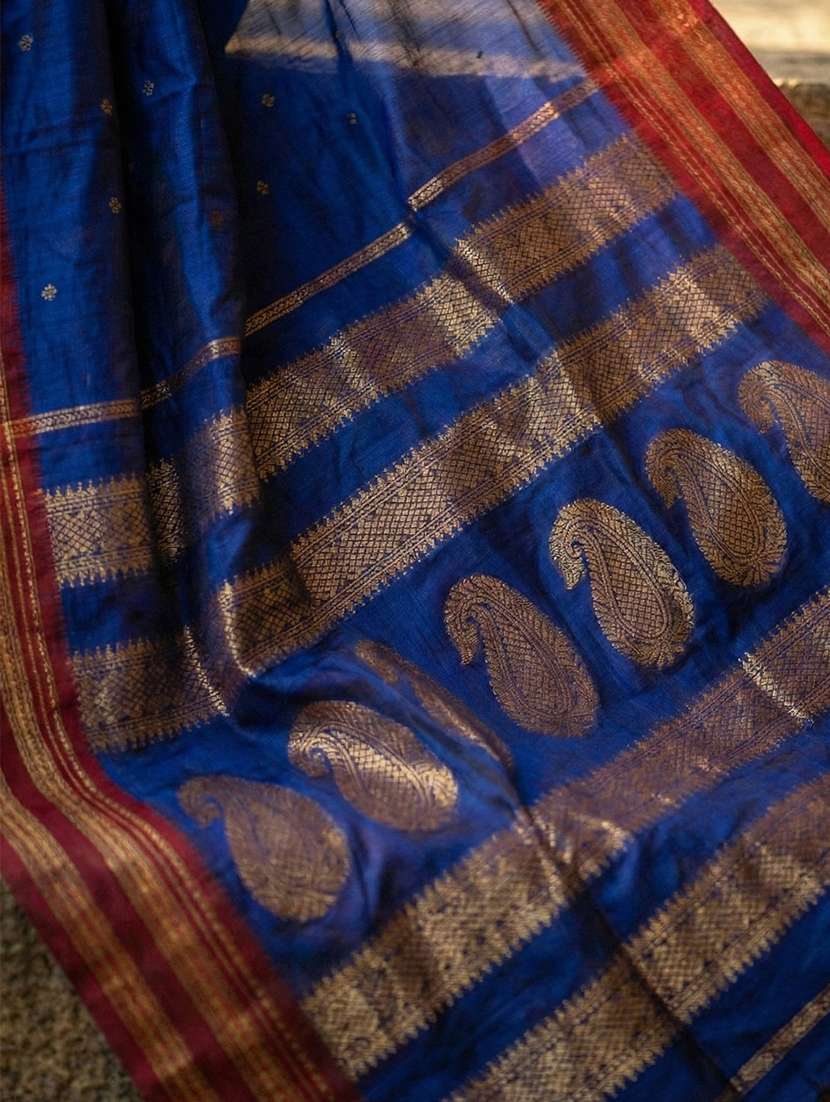 women self design bordered saree with blouse - 22408179 -  Standard Image - 1