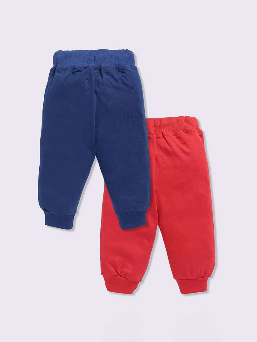 kids pack of 2 printed mid rise jogger - 22408422 -  Standard Image - 1