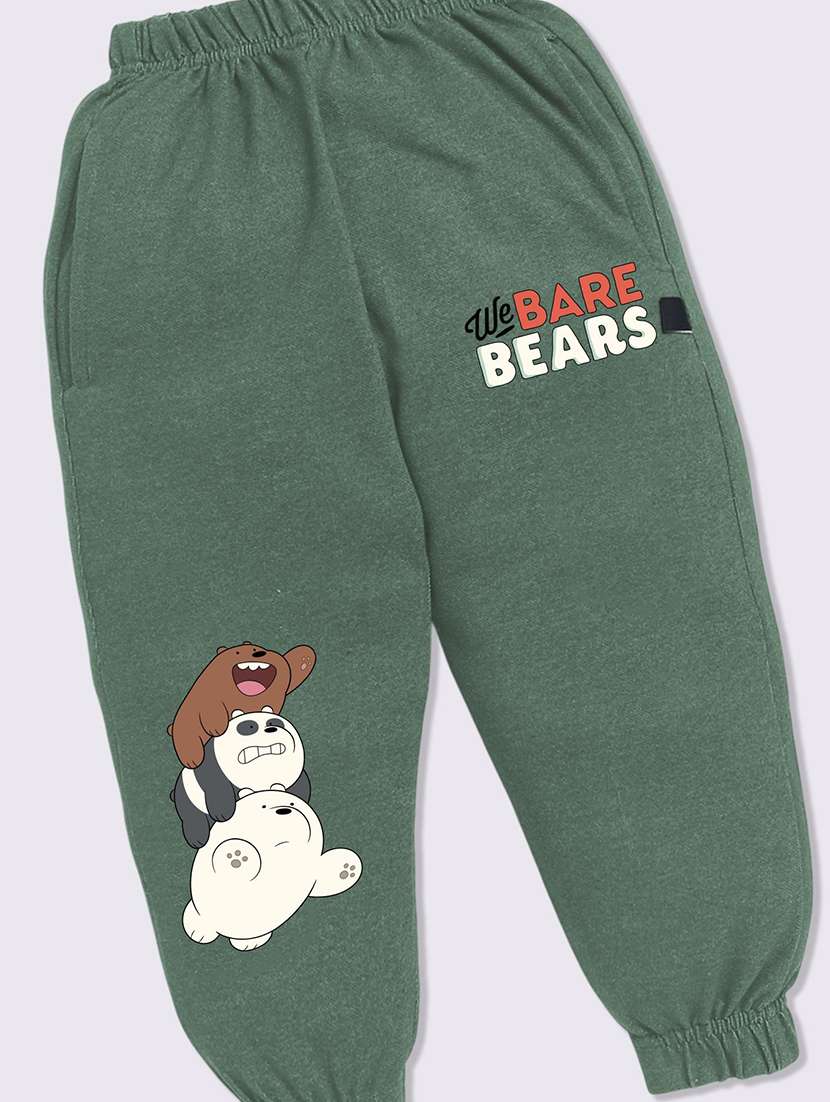 kids printed mid rise jogger - 22408441 -  Standard Image - 1