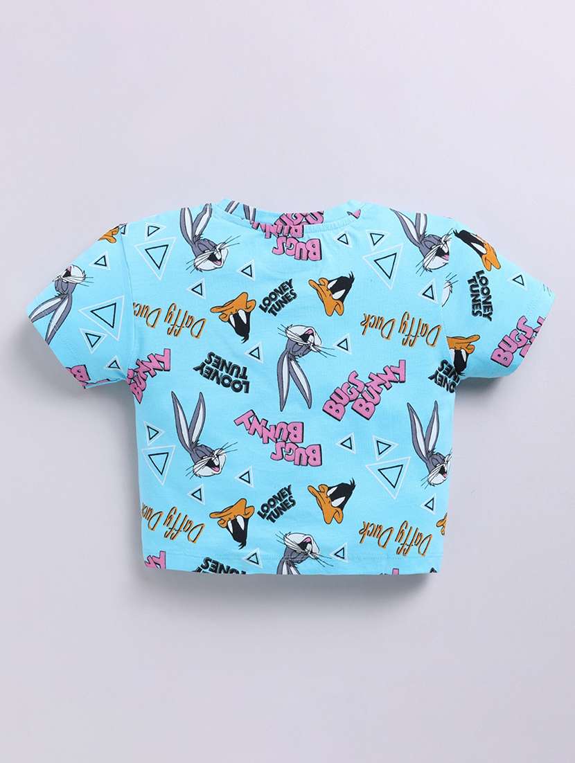 girls printed short sleeve tee - 22408452 -  Standard Image - 1