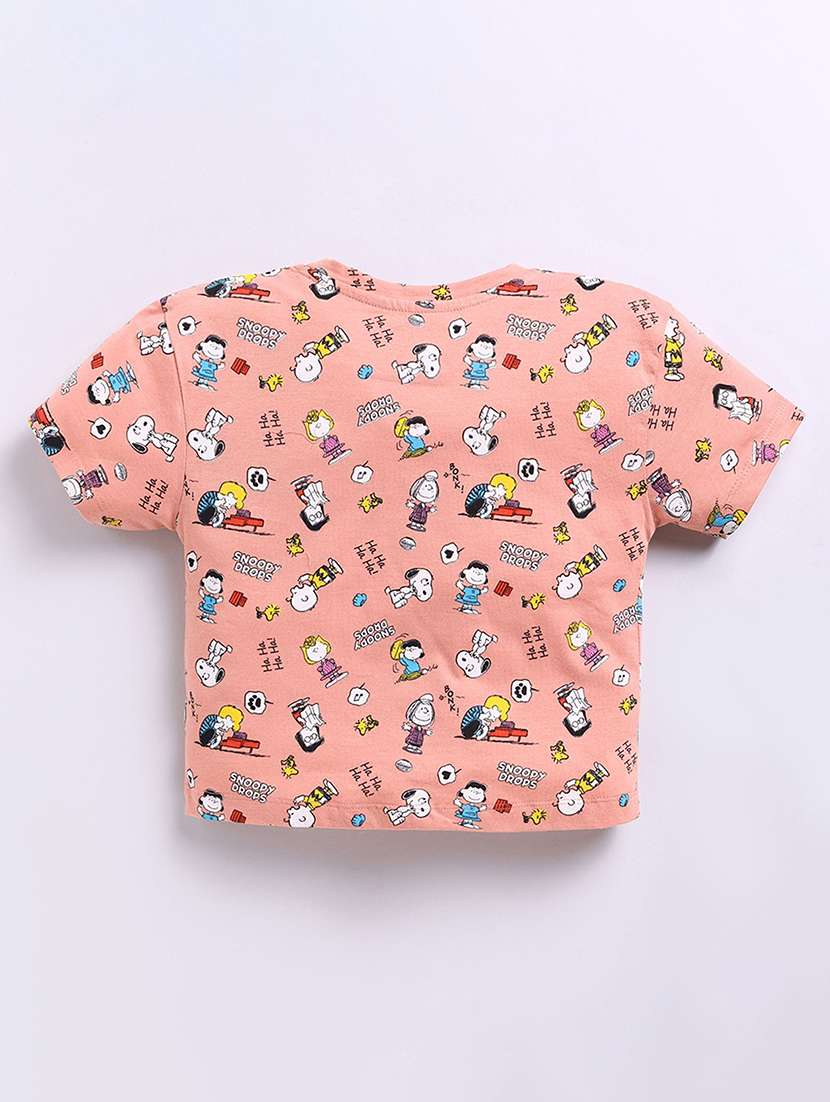 Girls Printed Short Sleeve Tee - 22408475 -  Standard Image - 1