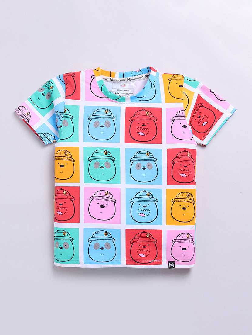 kids printed round neck full length set - 22408583 -  Standard Image - 1