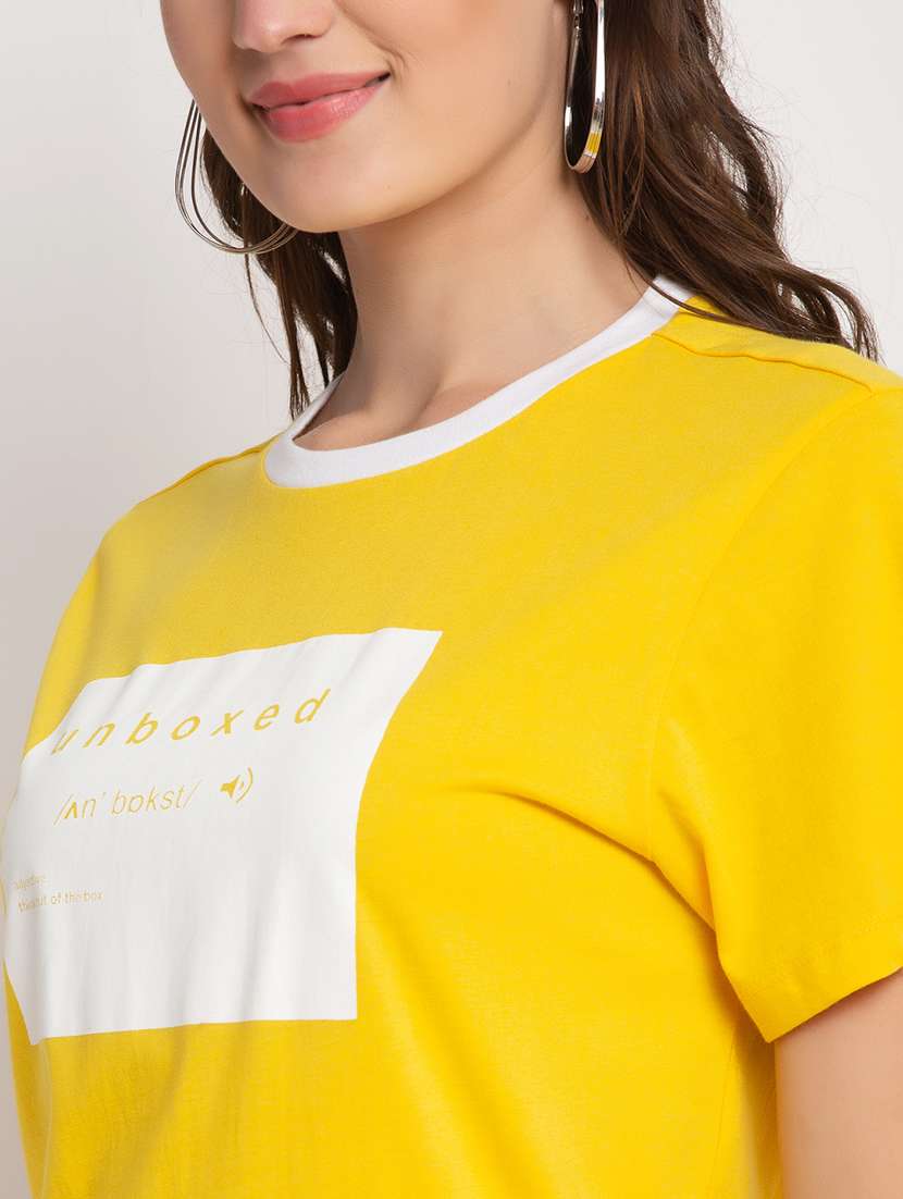 women printed short sleeve t-shirt - 22408629 -  Standard Image - 1