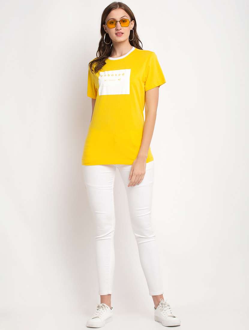 women printed short sleeve t-shirt - 22408629 -  Standard Image - 4