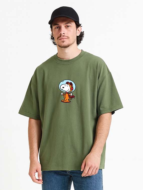 Men Printed Short Sleeve Oversized T-shirt - 22408694 -  Standard Image - 1