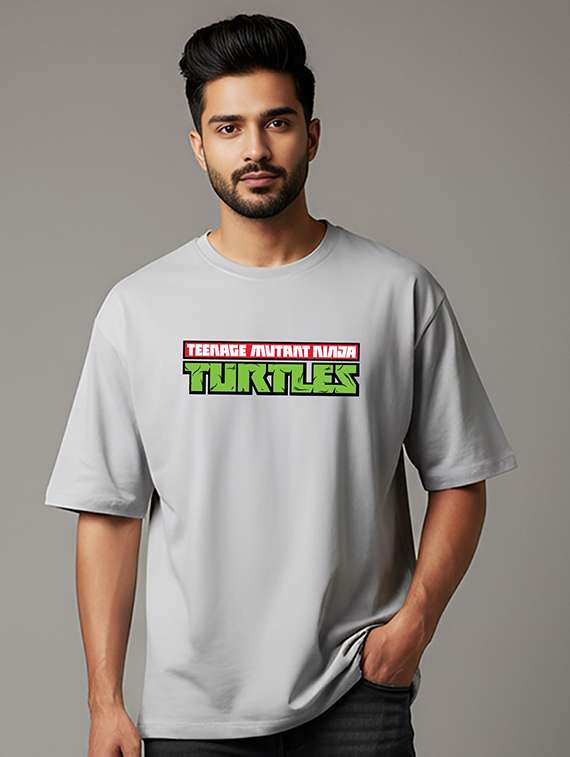 men printed short sleeve oversized t-shirt - 22408700 -  Standard Image - 1