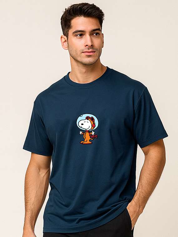 Men Printed Short Sleeve Regular Fit T-shirt - 22408706 -  Standard Image - 1