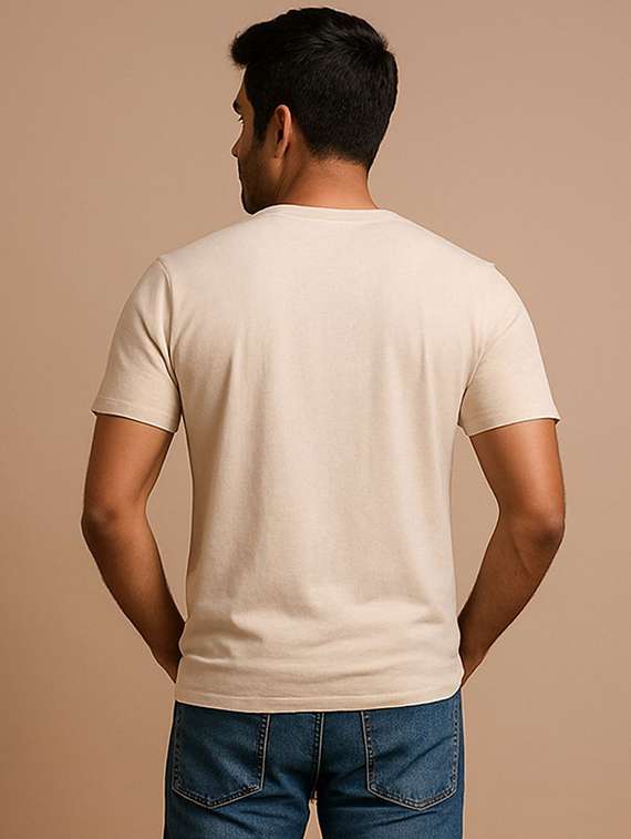 Men Printed Short Sleeve Regular Fit T-shirt - 22408709 -  Standard Image - 1