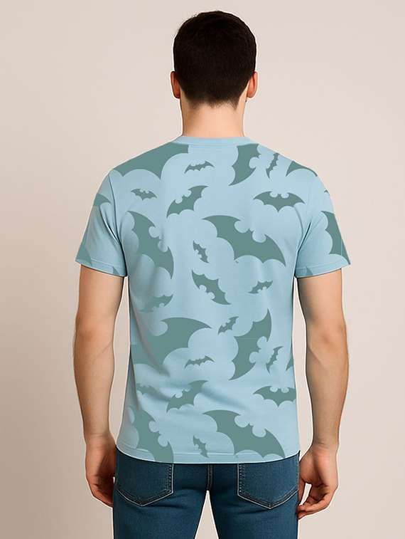men printed short sleeve regular fit t-shirt - 22408710 -  Standard Image - 1
