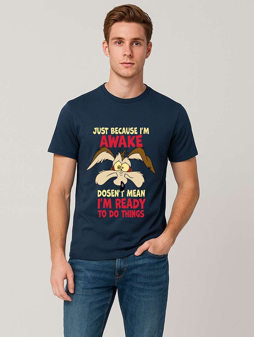 men printed short sleeve regular fit t-shirt - 22408738 -  Standard Image - 1