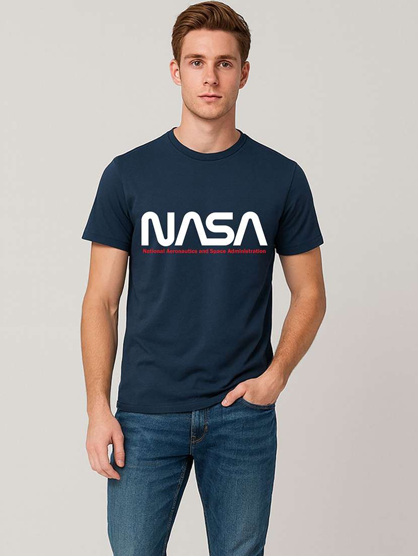 men typographic short sleeve regular fit t-shirt - 22408749 -  Standard Image - 1