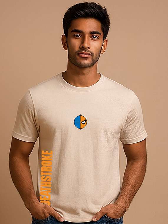 men printed short sleeve regular fit t-shirt - 22408769 -  Standard Image - 1