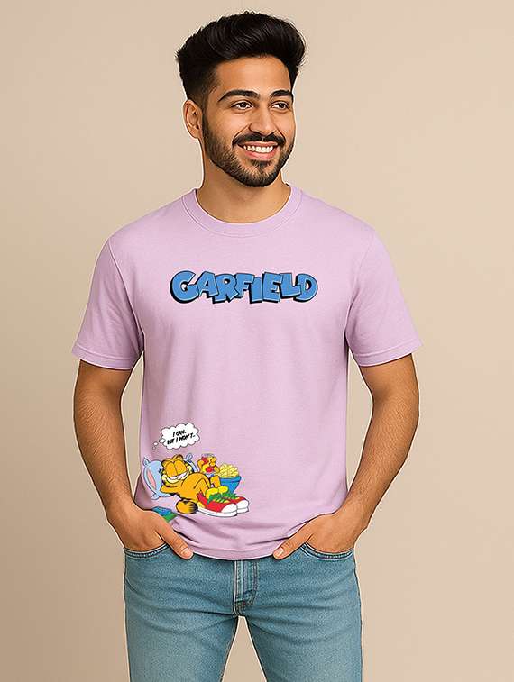 men printed short sleeve regular fit t-shirt - 22408778 -  Standard Image - 1