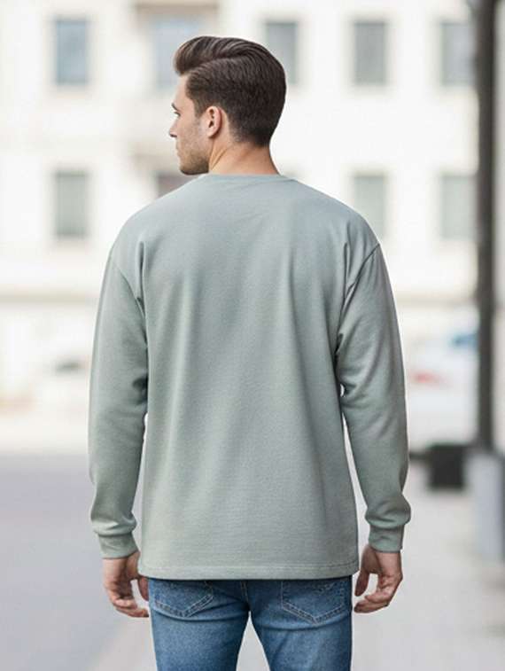 men printed long sleeve regular fit t-shirt - 22408791 -  Standard Image - 1