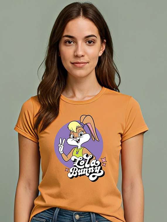 women printed short sleeve t-shirt - 22408819 -  Standard Image - 1