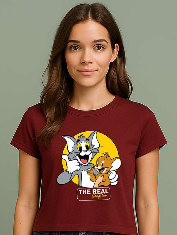 women printed short sleeve t-shirt - 22408824 -  Standard Image - 1