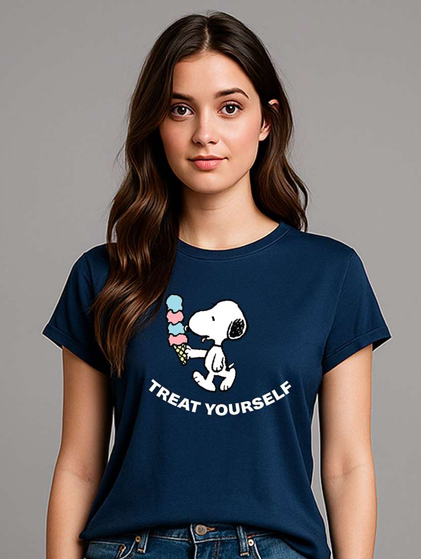 women printed short sleeve t-shirt - 22408832 -  Standard Image - 1