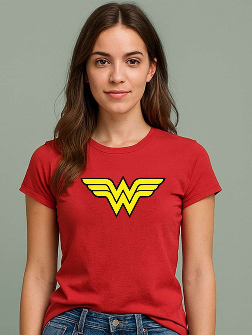 Women Printed Short Sleeve T-shirt - 22408839 -  Standard Image - 1