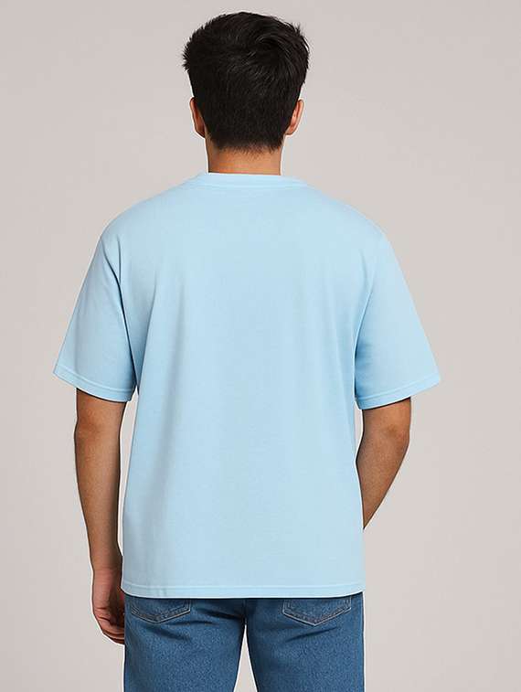 men printed short sleeve oversized t-shirt - 22408882 -  Standard Image - 1