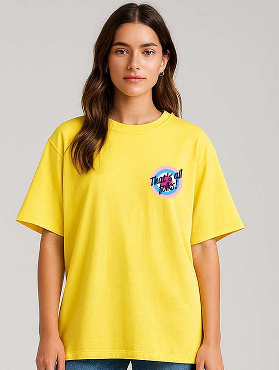 women printed short sleeve oversized t-shirt - 22408886 -  Standard Image - 1